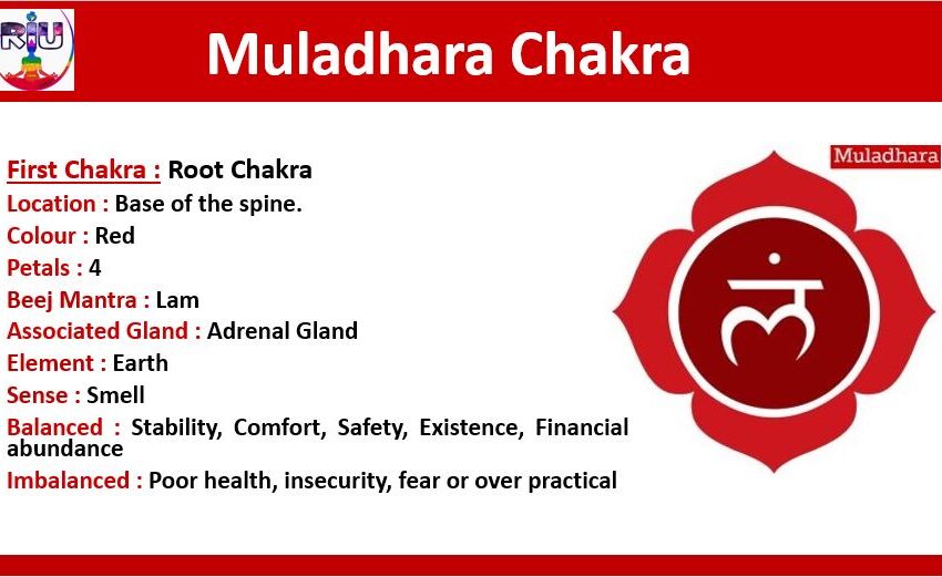  Root Chakra or Muladhara Chakra